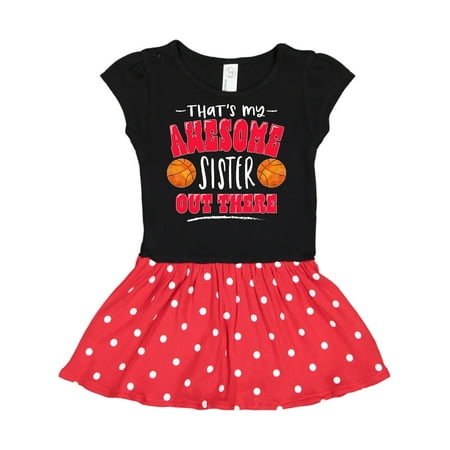 Inktastic That s My Awesome Sister Out There with Basketballs Gift Toddler Girl Dress
Inktastic That s My Awesome Sister Out There with Basketballs Gift Toddler Girl Dress