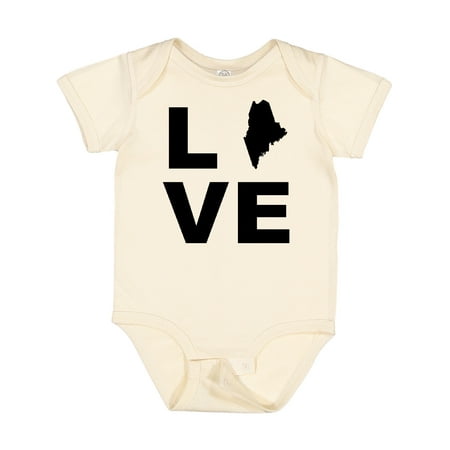 Inktastic Love Maine Gift Baby Boy or Baby Girl Bodysuit