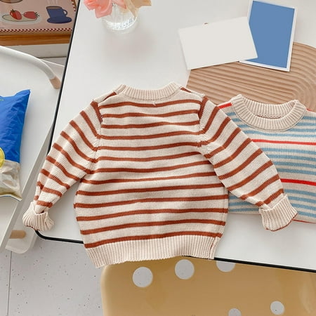 Hunpta Babys Kids Toddler Girls Boys Spring Winter Long Sleeve Striped Knit Sweater Pullover Tops Clothes
Hunpta Babys Kids Toddler Girls Boys Spring Winter Long Sleeve Striped Knit Sweater Pullover Tops Clothes