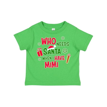 Inktastic Who Needs Santa when I Have MiMi Gift Toddler Boy or Toddler Girl T-Shirt
Inktastic Who Needs Santa when I Have MiMi Gift Toddler Boy or Toddler Girl T-Shirt
