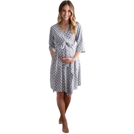 Baby Be Mine Maternity Labor Delivery Nursing Robe Hospital Bag Must Have