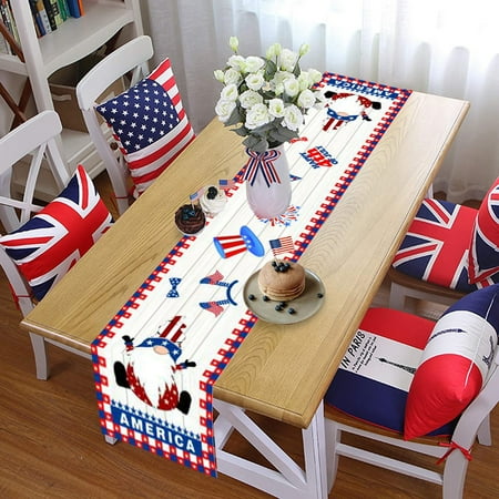 dyfzdhu 4th of july decorations independence day table runner holiday kitchen dining for home party decoration
dyfzdhu 4th of july decorations independence day table runner holiday kitchen dining for home party decoration