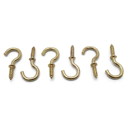 Cup Hooks Screw in 5/8 inch Pack of 1000 Mini Screw in Hooks for Hanging by Woodpeckers
Cup Hooks Screw in 5/8 inch Pack of 1000 Mini Screw in Hooks for Hanging by Woodpeckers