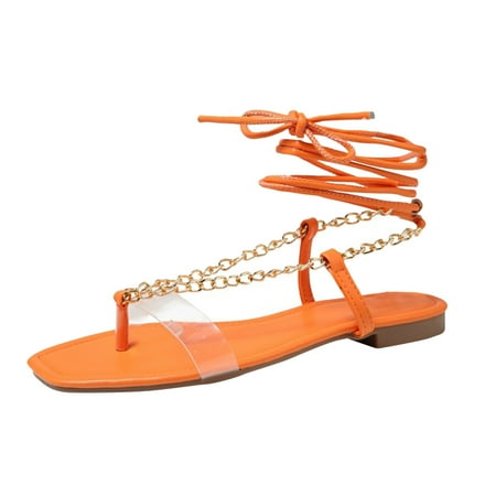 CYMMPU Women s Sandals Women s Shoes Summer Strappy Flip Flops Flat Sandals Metal Chain Leopard Print Roman Style Casual
CYMMPU Women s Sandals Women s Shoes Summer Strappy Flip Flops Flat Sandals Metal Chain Leopard Print Roman Style Casual