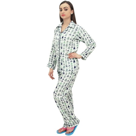 Bimba Women s Sleepwear Arrow Print Pajama Pant With Shirt 2 Pcs Nightwear - 4
Bimba Women s Sleepwear Arrow Print Pajama Pant With Shirt 2 Pcs Nightwear - 4