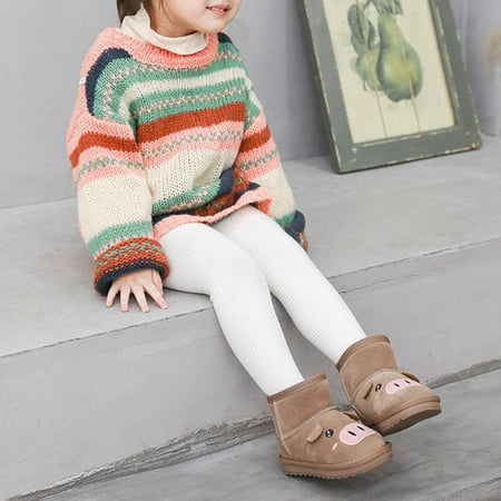 VeliToy Snow Boots Children Winter Cartoon Pig Plush Non-slip Soft Bottom Boots Warm and Comfortable(Brown 27)
VeliToy Snow Boots Children Winter Cartoon Pig Plush Non-slip Soft Bottom Boots Warm and Comfortable(Brown 27)
