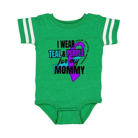 Inktastic Suicide Prevention I Wear Teal and Purple for My Mommy Gift Baby Boy or Baby Girl Bodysuit
Inktastic Suicide Prevention I Wear Teal and Purple for My Mommy Gift Baby Boy or Baby Girl Bodysuit
