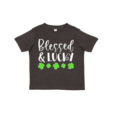 Inktastic Blessed and Lucky 4 Leaf Clovers St. Patrick s Day Gift Toddler Boy or Toddler Girl T-Shirt
Inktastic Blessed and Lucky 4 Leaf Clovers St. Patrick s Day Gift Toddler Boy or Toddler Girl T-Shirt