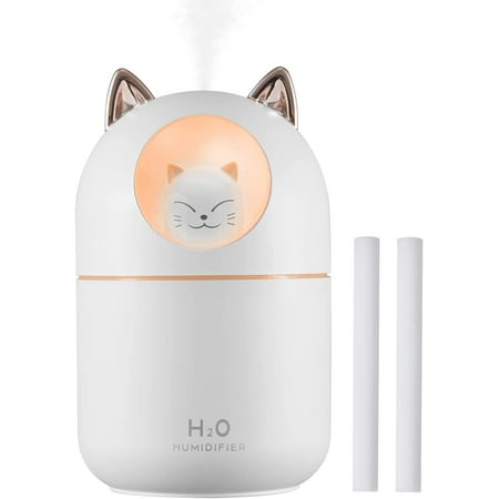 Cool Mist Humidifier 300ml Humidifiers with Night Light 20dB Quiet Humidifiers for Bedroom Waterless Auto-Off Air Humidifier for Home Living Room Kidsroom
Cool Mist Humidifier 300ml Humidifiers with Night Light 20dB Quiet Humidifiers for Bedroom Waterless Auto-Off Air Humidifier for Home Living Room Kidsroom