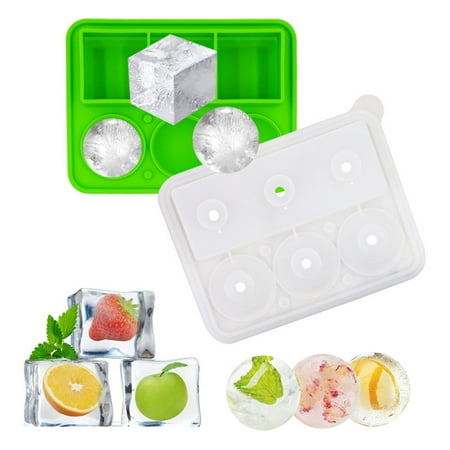EUBUY Silicone Ice Mold Easy Release Flexible Silicone Ice Cube Mold 6 Grids For Home Kitchen Supplies Green
EUBUY Silicone Ice Mold Easy Release Flexible Silicone Ice Cube Mold 6 Grids For Home Kitchen Supplies Green