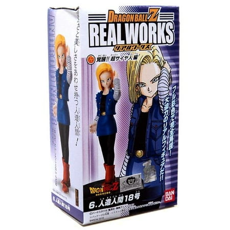 Dragon Ball Real Works Collection 4 Android No. 18 PVC Figure