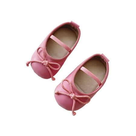 UKAP Toddler Crib Shoes Bowknot Mary Jane Soft Sole Princess Dress Shoe Breathable First Walkers Flats Infant Prewalker Lightweight Pink 6-12 months
UKAP Toddler Crib Shoes Bowknot Mary Jane Soft Sole Princess Dress Shoe Breathable First Walkers Flats Infant Prewalker Lightweight Pink 6-12 months