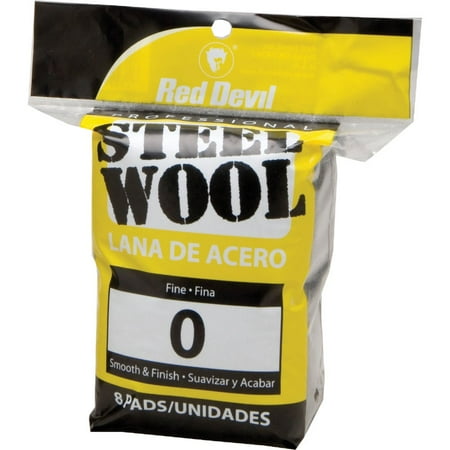 Red Devil-2 pcs Red Devil #0 Steel Wool (8-Pack)
Red Devil-2 pcs Red Devil #0 Steel Wool (8-Pack)