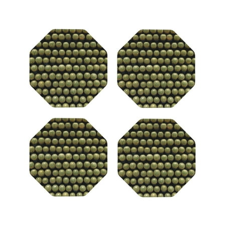 Junzan Cactus Farmland Print Coasters for Drinks - Leather Coasters Set of 4 for Coffee Table for Housewarming/Kitchen/Bar/Decor-Octagon
Junzan Cactus Farmland Print Coasters for Drinks - Leather Coasters Set of 4 for Coffee Table for Housewarming/Kitchen/Bar/Decor-Octagon