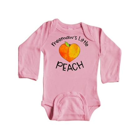 Inktastic Meemaw s Little Peach Cute Peach Heart Gift Baby Boy or Baby Girl Long Sleeve Bodysuit
Inktastic Meemaw s Little Peach Cute Peach Heart Gift Baby Boy or Baby Girl Long Sleeve Bodysuit