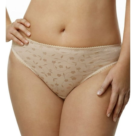 Women s Elila 3405 Jacquard Panty (Nude L)