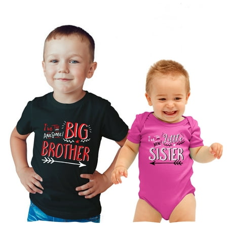 Texas Tees Little Sister Outfit Big Brother Shirts Hipster Big Brother/Little Sister Big Sibling 2T / Lil Sibling NB (0-3M)
Texas Tees Little Sister Outfit Big Brother Shirts Hipster Big Brother/Little Sister Big Sibling 2T / Lil Sibling NB (0-3M)