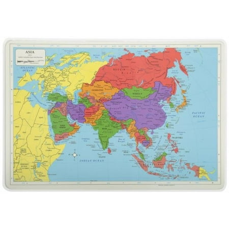 Painless Learning Asia Map Placemat