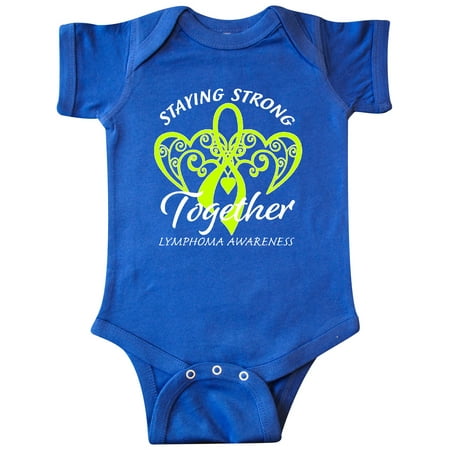 Inktastic Lymphoma Awareness Staying Strong Together Gift Baby Boy or Baby Girl Bodysuit
Inktastic Lymphoma Awareness Staying Strong Together Gift Baby Boy or Baby Girl Bodysuit