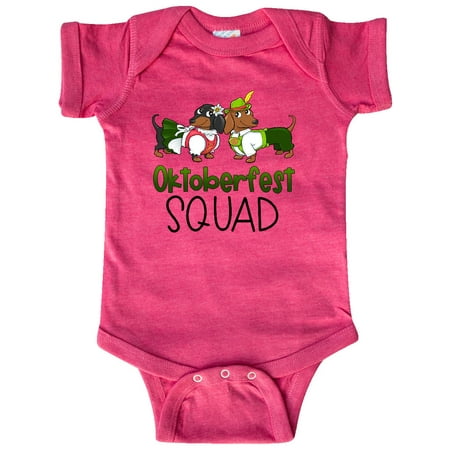 Inktastic Oktoberfest Squad Cute Dachshunds in German Costumes Gift Baby Boy or Baby Girl Bodysuit
Inktastic Oktoberfest Squad Cute Dachshunds in German Costumes Gift Baby Boy or Baby Girl Bodysuit