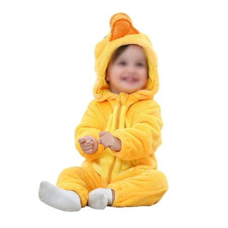 Niuer Infant Hoodies Full Zip Onesies Baby Color Block Winter Outwear Outfits Flannel Autumn Animal Cosplay Cartoon Fleece Romper Yellow Duck 70
Niuer Infant Hoodies Full Zip Onesies Baby Color Block Winter Outwear Outfits Flannel Autumn Animal Cosplay Cartoon Fleece Romper Yellow Duck 70