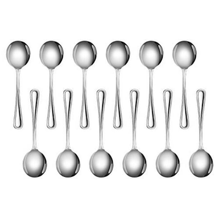 New Star Foodservice 58567 Bead Pattern 18/0 Stainless Steel Bouillon Spoon 6.3-Inch Set of 12
New Star Foodservice 58567 Bead Pattern 18/0 Stainless Steel Bouillon Spoon 6.3-Inch Set of 12