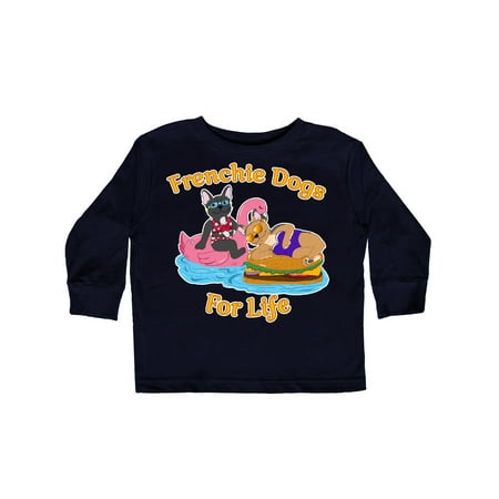 Inktastic Cute French Bulldogs On Pool Floaties Frenchie Dogs For Life Gift Toddler Boy or Toddler Girl Long Sleeve T-Shirt
Inktastic Cute French Bulldogs On Pool Floaties Frenchie Dogs For Life Gift Toddler Boy or Toddler Girl Long Sleeve T-Shirt