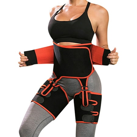 Waist Thigh Trainer for Women Slim 3 in 1 Trainer High Waist Body Shaper Workout Fitness Belt Thigh Trimmer
Waist Thigh Trainer for Women Slim 3 in 1 Trainer High Waist Body Shaper Workout Fitness Belt Thigh Trimmer