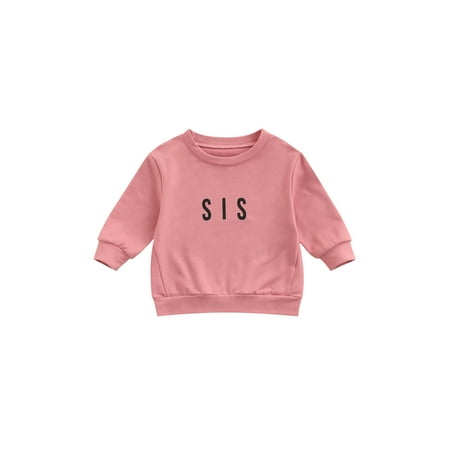 TheFound Toddler Baby Boy Girl Letter Print Sweatshirt Long Sleeve Pullover Sweater Tops Brother Sister Matching Clothes
TheFound Toddler Baby Boy Girl Letter Print Sweatshirt Long Sleeve Pullover Sweater Tops Brother Sister Matching Clothes