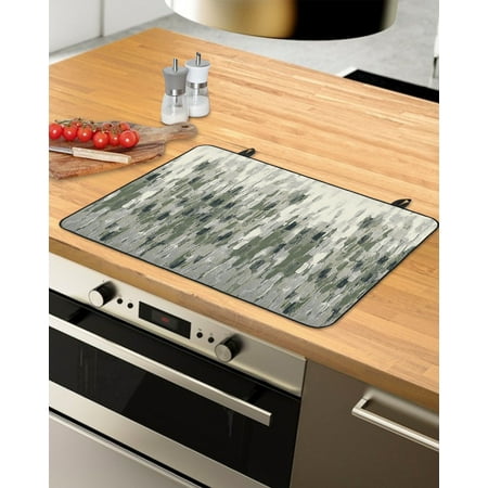 Dark Green Beige Ombre Stove Top Covers for Electric Stove Heat Insulation Fireproof Glass Cooktop Cover Counter Top Glass Stove Cover 31 x24 Modern Oil Painting Abstract Art Aesthetics
Dark Green Beige Ombre Stove Top Covers for Electric Stove Heat Insulation Fireproof Glass Cooktop Cover Counter Top Glass Stove Cover 31 x24 Modern Oil Painting Abstract Art Aesthetics