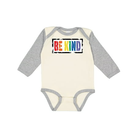 Inktastic Be Kind Stencil LGBT Rainbow Gift Baby Boy or Baby Girl Long Sleeve Bodysuit
Inktastic Be Kind Stencil LGBT Rainbow Gift Baby Boy or Baby Girl Long Sleeve Bodysuit