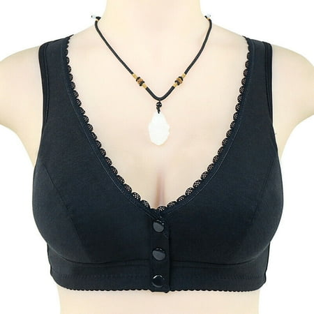 Push Up Bralette Full Cotton Front Closure Bra Women Underwear Wireless Bras UK
Push Up Bralette Full Cotton Front Closure Bra Women Underwear Wireless Bras UK