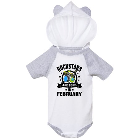 Inktastic Rockstars are Born in February Birthday Gift Baby Boy or Baby Girl Bodysuit
Inktastic Rockstars are Born in February Birthday Gift Baby Boy or Baby Girl Bodysuit
