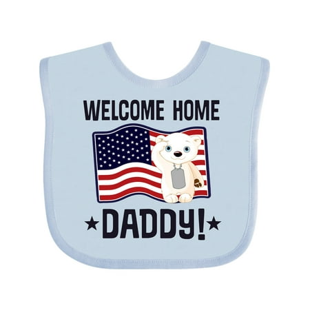 Inktastic Military Daddy Welcome Home Son Daughter Gift Baby Boy or Baby Girl Bib
Inktastic Military Daddy Welcome Home Son Daughter Gift Baby Boy or Baby Girl Bib