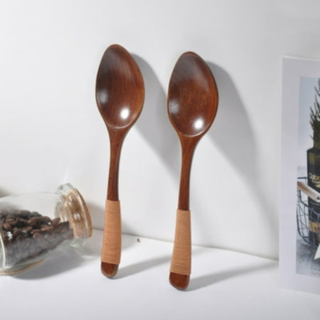 Sufanic 2pcs Wooden Coffee Soup Spoon Kitchen Utensil Tableware With Handle Knitting
Sufanic 2pcs Wooden Coffee Soup Spoon Kitchen Utensil Tableware With Handle Knitting