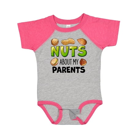 Inktastic Nuts About My Parents Peanut Almond Pistachio Gift Baby Boy or Baby Girl Bodysuit
Inktastic Nuts About My Parents Peanut Almond Pistachio Gift Baby Boy or Baby Girl Bodysuit