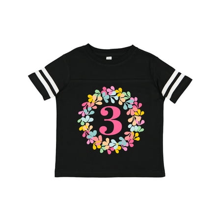 Inktastic 3rd Birthday Flower Wreath 3 Year Old Girl Gift Toddler Toddler Girl T-Shirt
Inktastic 3rd Birthday Flower Wreath 3 Year Old Girl Gift Toddler Toddler Girl T-Shirt