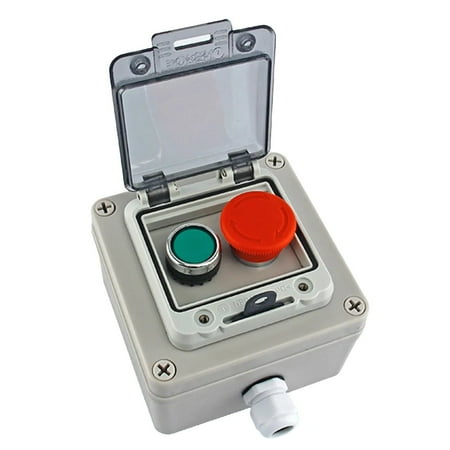 CPAN IP67 Waterproof Box with 1 self-recovery 1 second gear knob Momentary Switch
CPAN IP67 Waterproof Box with 1 self-recovery 1 second gear knob Momentary Switch