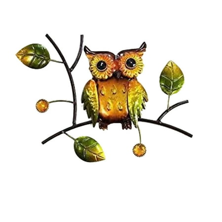 wendunide home decor Painted Owl Crafts Three-dimensional Background Wall Metal Wall Hanging B
wendunide home decor Painted Owl Crafts Three-dimensional Background Wall Metal Wall Hanging B