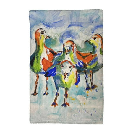 Betsy Drake KT1339 16 x 25 in. Sea Gull Guys Kitchen Towel