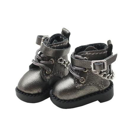 Yoone 1 Pair Chain Decor Buckle DIY Doll Shoes Stylish Cute Doll Toy Boots Photograph Props
Yoone 1 Pair Chain Decor Buckle DIY Doll Shoes Stylish Cute Doll Toy Boots Photograph Props