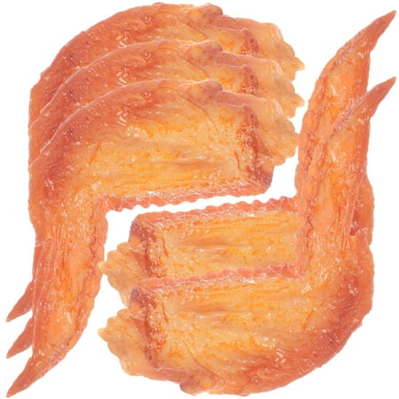 5pcs Fake Food Simulated Chicken Wing Model Realistic Chicken Wing Photo Props
5pcs Fake Food Simulated Chicken Wing Model Realistic Chicken Wing Photo Props
