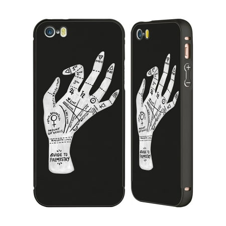 OFFICIAL CAT COQUILLETTE WATERCOLOUR BLACK ALUMINIUM BUMPER SLIDER CASE FOR IPHONE PHONES