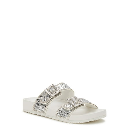 Madden NYC Women s Embellished Footbed Sandals
