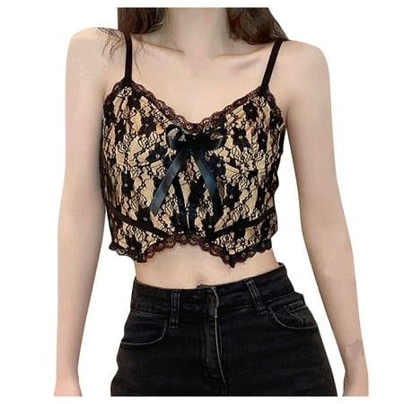 Pianpianzi Bones Tops for Women Camisole with Build Bra Blouse Top for Women Women Fashion Wrapped Chest Lace Stitching Bow Slim Mini Short Camisole
Pianpianzi Bones Tops for Women Camisole with Build Bra Blouse Top for Women Women Fashion Wrapped Chest Lace Stitching Bow Slim Mini Short Camisole