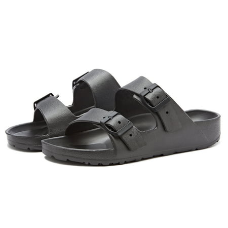 Weestep Essential lightweight double buckle slip-on flat adjustable women’s men’s sandals(Charcoal W9-9.5/M7-7.5)
Weestep Essential lightweight double buckle slip-on flat adjustable women’s men’s sandals(Charcoal W9-9.5/M7-7.5)