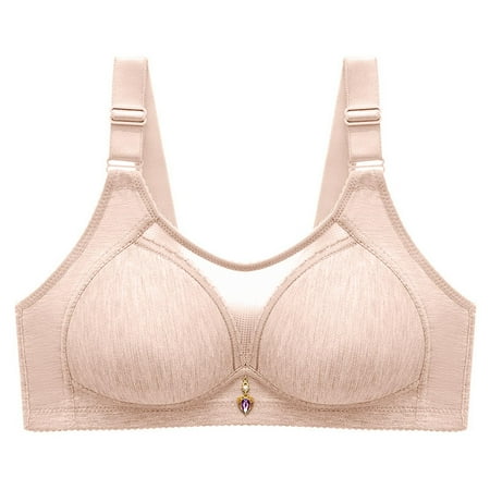 YWDJ Nursing Bras Woman Solid Color Comfortable Hollow Out Perspective Bra Underwear No Rims Beige M
YWDJ Nursing Bras Woman Solid Color Comfortable Hollow Out Perspective Bra Underwear No Rims Beige M