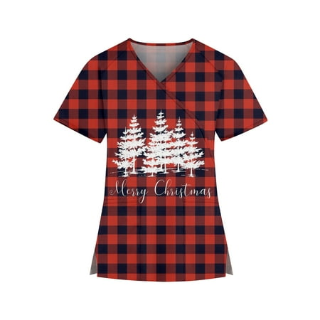 Ovticza Christmas Nursing Scrubs for Women Print with Pockets V Neck Xmas Nursing Short Sleeve Print Plus Size Long Sleeve Scrub Tops Women Christmas Wine M
Ovticza Christmas Nursing Scrubs for Women Print with Pockets V Neck Xmas Nursing Short Sleeve Print Plus Size Long Sleeve Scrub Tops Women Christmas Wine M