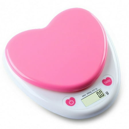 Heart Shaped Kithcen Scale Digital Weight with Grams LCD Display Food Scale Tool
Heart Shaped Kithcen Scale Digital Weight with Grams LCD Display Food Scale Tool