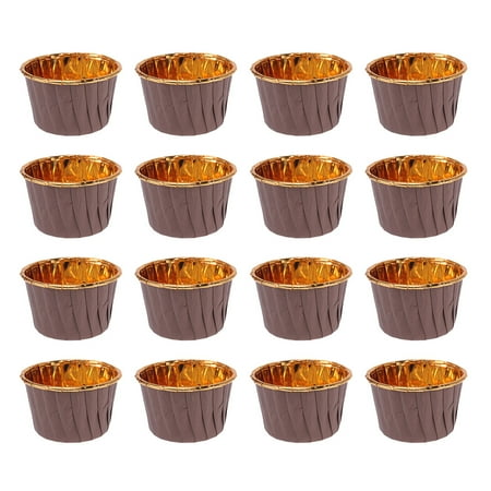 100pcs Disposable Curled Cake Cups Heat-resistant Muffin Cup Baking Cupcake Wrappers (Coffee and Golden)
100pcs Disposable Curled Cake Cups Heat-resistant Muffin Cup Baking Cupcake Wrappers (Coffee and Golden)